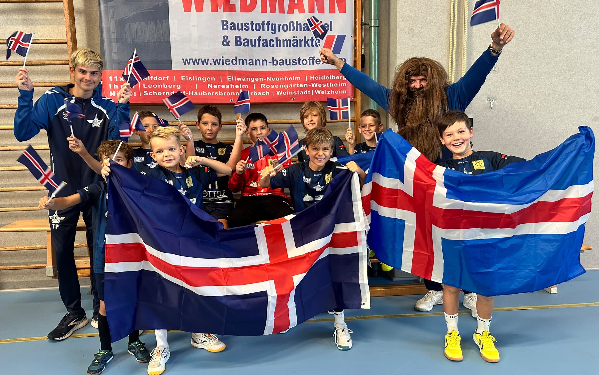 TSB Jets als Team Island bei der Mini-WM